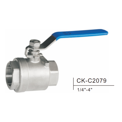 Valve à billes en acier inoxydable CK-C2079 1/4 "-4" 1000wog