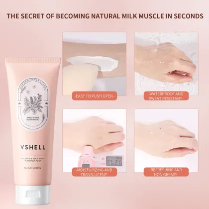 OEM Body Care Product - Salon SPA Gel Skin Protective Mask with Niacinamide Sunscreen and Hydrating Body Lotion