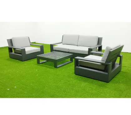 Luxury All-Weather Aluminum Garden Patio Sofa Furniture