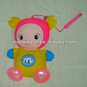 Cute PVC Kids Inflatable Little Toys lantern Manufacture