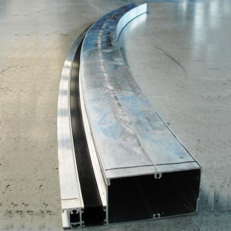 Customized bending aluminum profiles