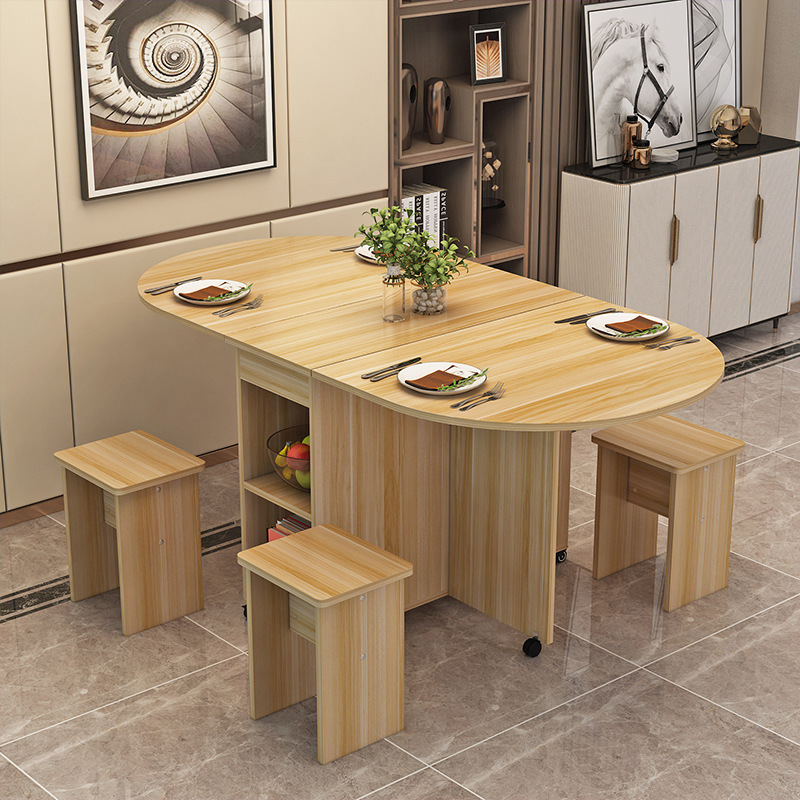 Wooden Folding Table Multifunctional Folding Dining Table Manufacturers