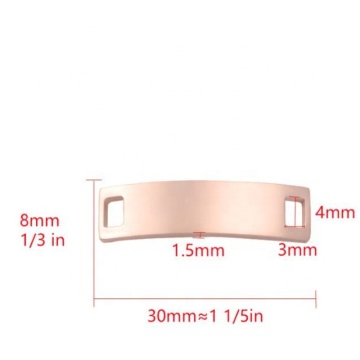 Iywu Aceon Stainless Steel Rectangle Plates for Engraving