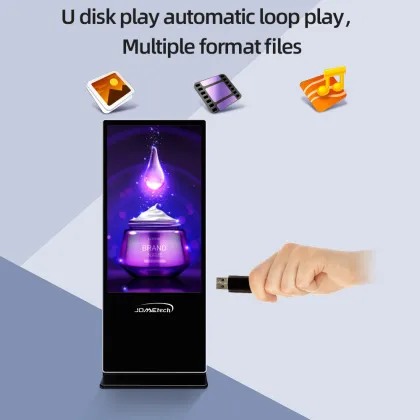 49 Standing Advertising Lcd Display Panel