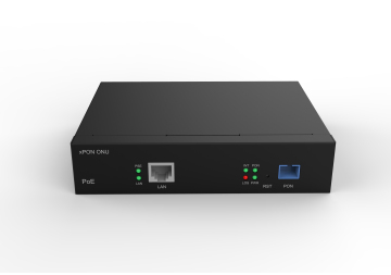 Gigabit Single-Port Semi-industrial Grade xPON ONU with POE+