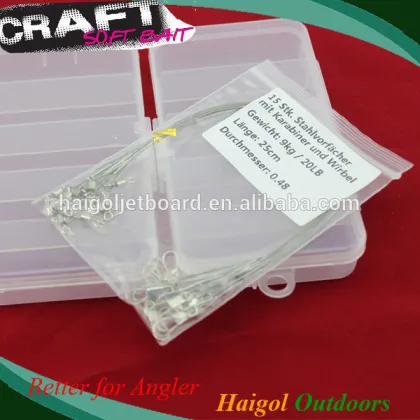 Customized fishing takle--fishing wire leader 1*7 wire fishing leader