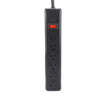 6-Outlet Surge Protector Power Strip with 4-Foot Extension Cord