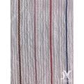 Muliticolor Stripes Crepe Fabric