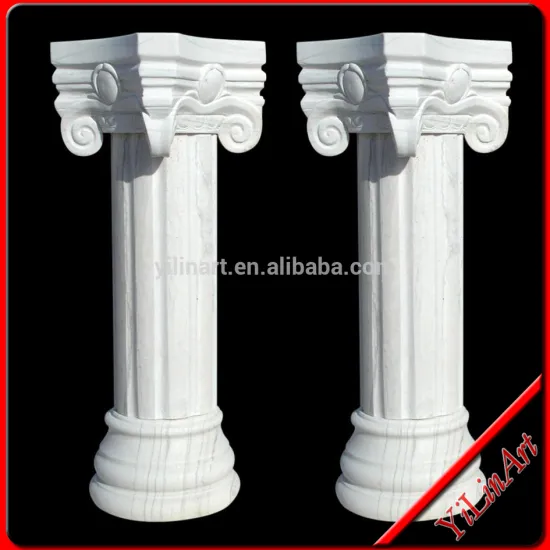 Square Top Marble Roman Pillars(YL-L041)