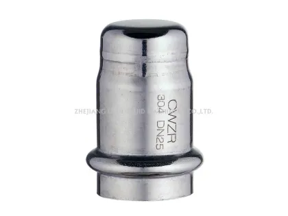 Industry pipe cap pipe fittings stainless steel