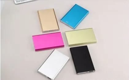 AWC925 Fast Charging Slim Power Bank 5000mah Mobile Phone Portable Charger Xiaomi Power Bank