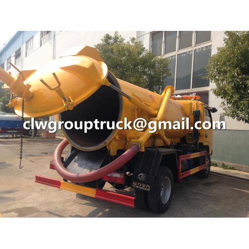 Dongfeng Sewage Suction Truck With Vacuum Pump