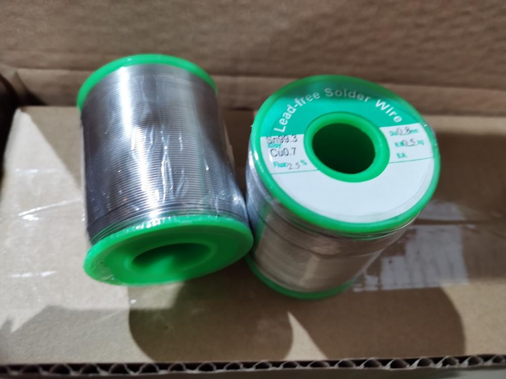 Lead-Free Solder Wire With Rosin Cored Flux SnCu3