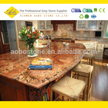Luxury Brazilian Juparana Florence Granite Countertops