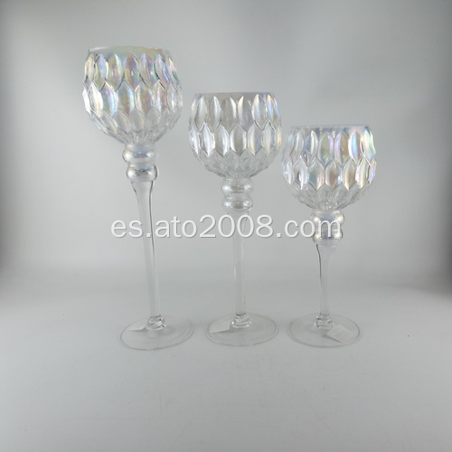 Candelero de cristal Lustre