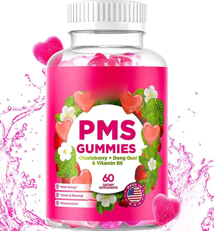 PMS Gummies Hormon Dengesi Rölyefi Kadınların Menstrüel Ağrısı