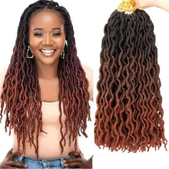 Faux Locs Crochet Hair Soft Gypsy Locs Hair Pre Looped Goddess Locs Crochet Braids