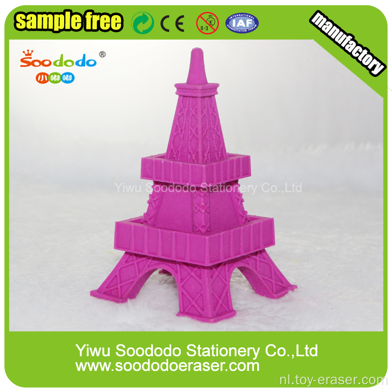 Eiffeltoren Shaped Eraser, gom school &amp; op kantoor