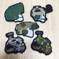 Patches en PVC logo en caoutchouc 3D