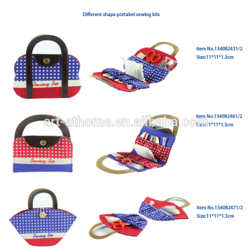 travel sewing bag with handle
