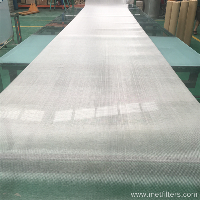 Stainless Steel Crimped Woven Wire Mesh Screen