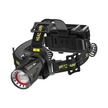 WARSUN Outdoor 3PCS 18650 LED Headlamp: IPX5 Waterproof, 650Lm Brightness, Aluminium Alloy & ABS Construction