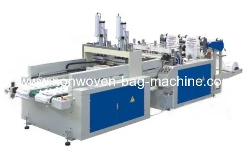Full Automatic High Speed T-shirt Bag Making Machinery 