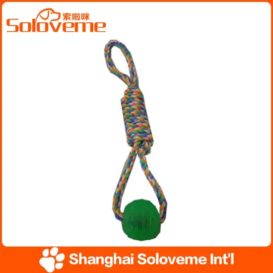 Factory Price Pet Dog New Design Rope and TPR Toys Dog Toy Products