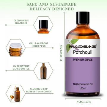 High Quality Raw Material Fragrance 100% Pure Plant Patchouli Oil