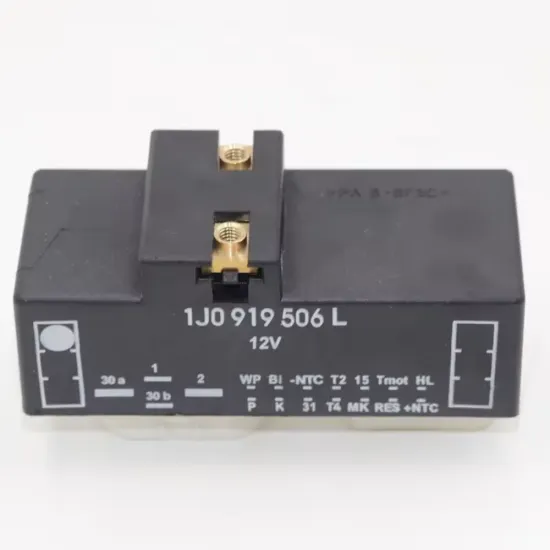 1J0919506L Cooling Fan Box Unit Module Relay for Audi and VW Vehicles