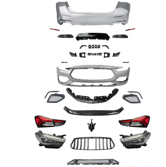 Factory Brand Car Body Kit for Maserati Ghibli Trofeo - Auto Parts with Front Rear Bumper Grille Headlights Taillights
