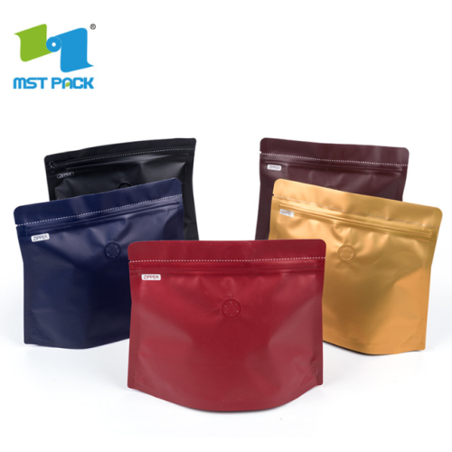 Biodegradable coffee bag with 10 colors