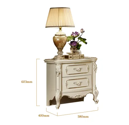 H8802G Hotel Wooden Bedroom Furniture Bedside Table
