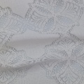 Diamant-Blumen-Spitzenstoff aus Baumwoll-Nylon-Mischgewebe