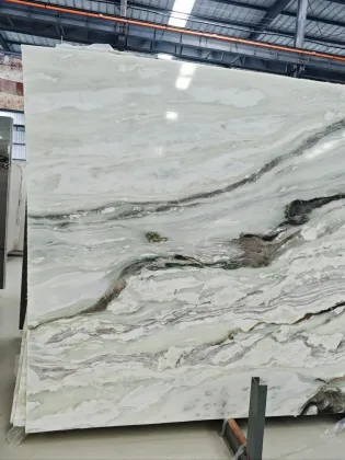 Emerald Ice Jade Marble Tiles: Refreshing Green Natural Stone for Premium Interiors