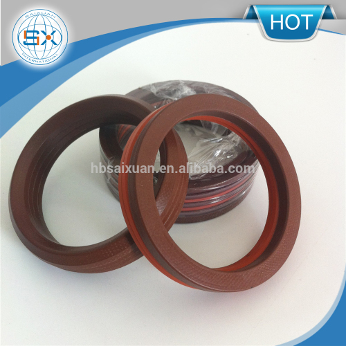 Top seal hydraulic cylinder piston ring/ vee packing