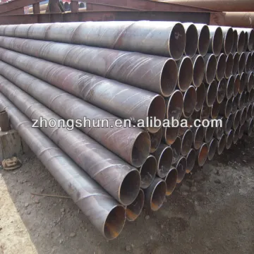 SSAW steel pipe with EN10219-S355K2H standard used for structure