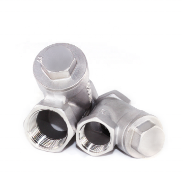 Collection complète de 304 filtres en forme de Y en acier inoxydable en différentes tailles: DN20, DN32, DN80