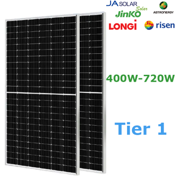 Black European Solar Panels: OEM/ODM Wholesale 550W-580W Top Roof Modules