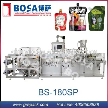 automatic doypack soft drinkings filling and packing machine