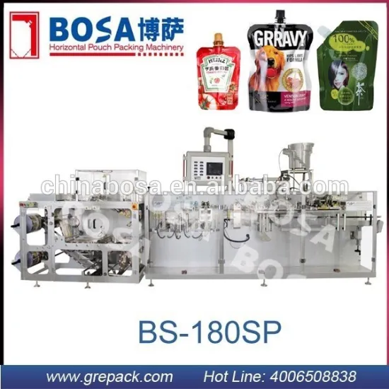 automatic doy pack apple juice packing machine
