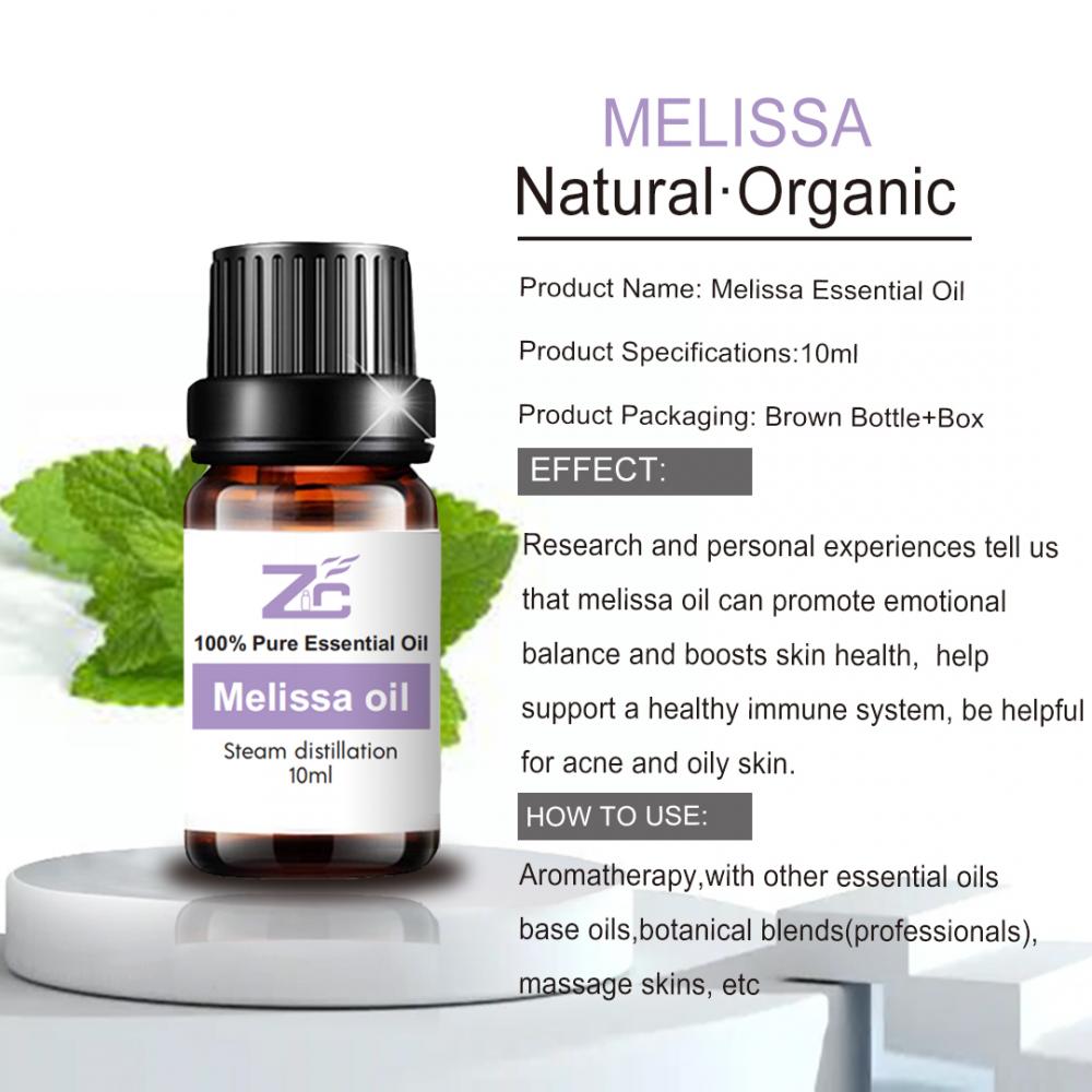 Premium Quality Melissa essential oil bulk for sale