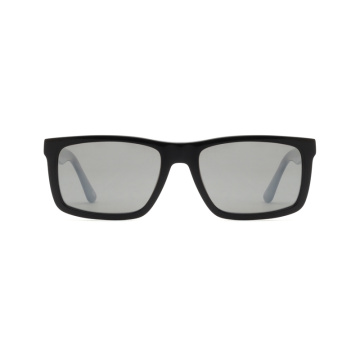 Männer Mode UV400 Nylon polarisierte Farbtöne Acetat Sonnenbrille