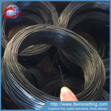 black annealed twisted iron wire bwg 22,double twisted wire,soft twisted black annealed wire