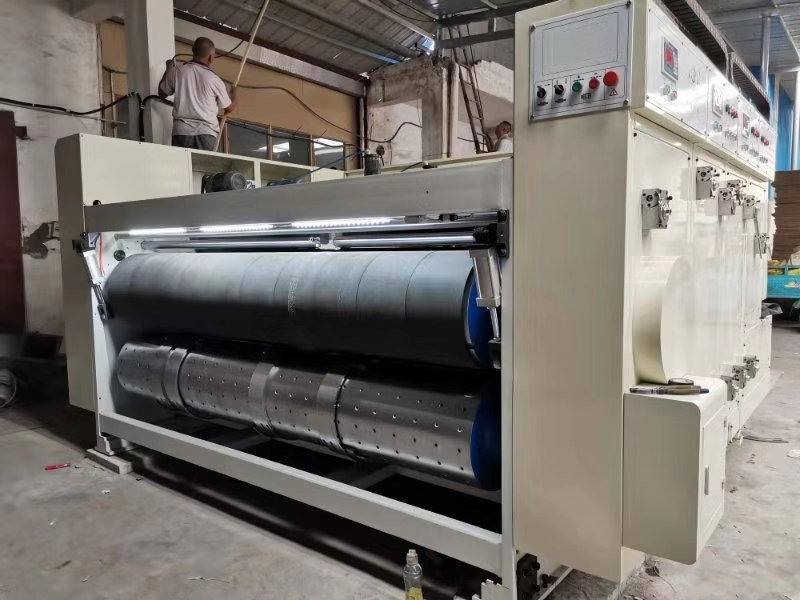 automatic feeder rotary slotter machine corrugated cardboard