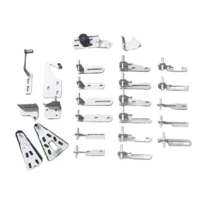 Stainless steel refrigerator door hinge