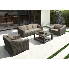 Đồ nội thất bằng mây nhôm hiện đại PE Sofa Set