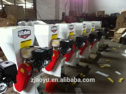 AOYU 196cc 6.5HP 76mm gasoline wood shredder,gasoline wood chipper shredder