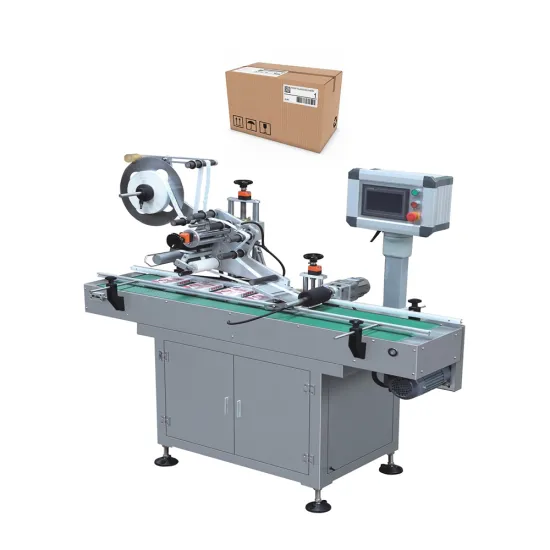 Factory Semi-Automatic Bottle and Packaging Labeling Machine with Date Coder for Plastic Bags, Paper Pouches