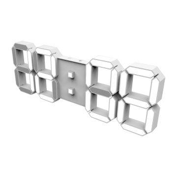 Modern WiFi App-Controlled 3D LED Wall Clock - Birthday Gift